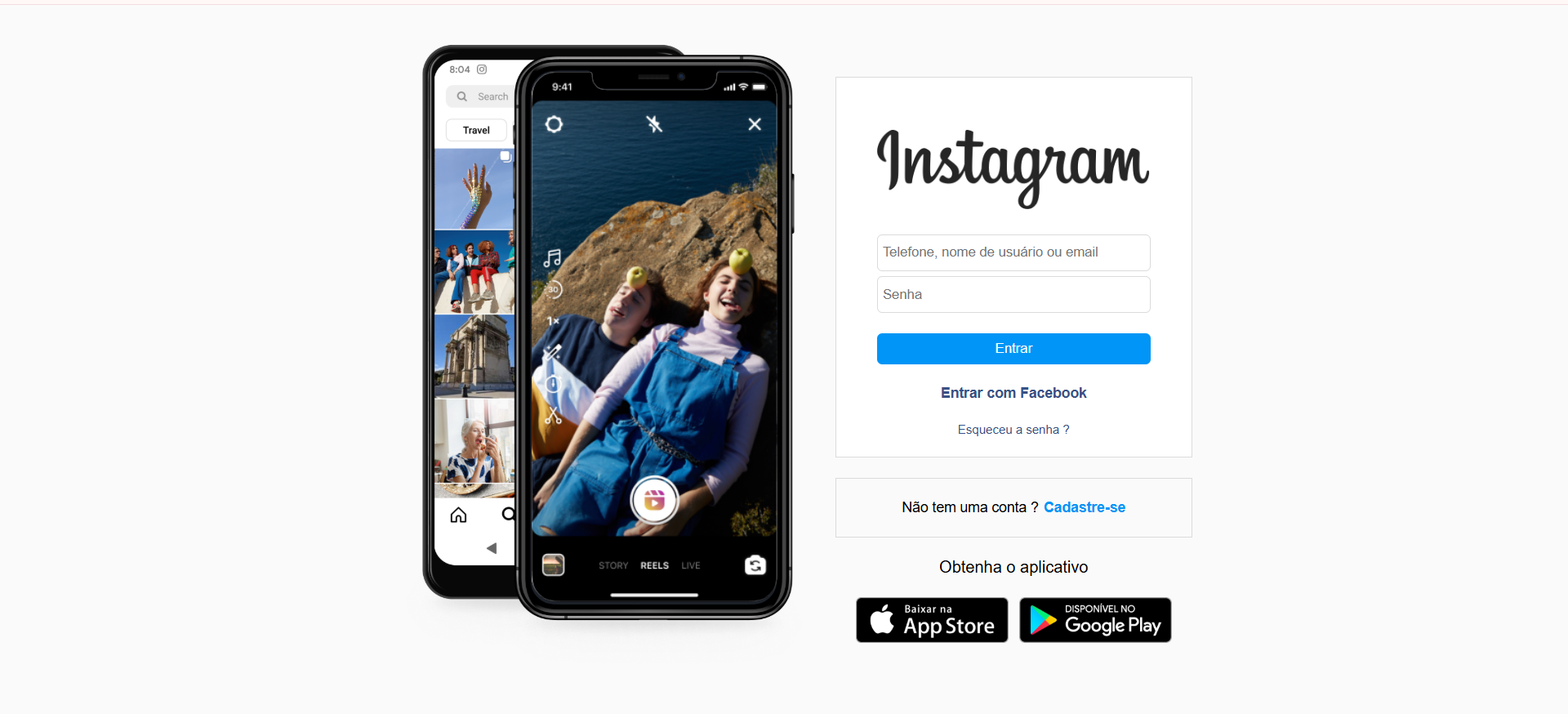 Projeto Instagram