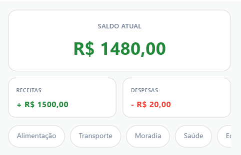 Pocket Finance - Aplicativo de Controle Financeiro